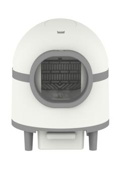 Fully enclosed smart cat litter box