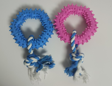 Barbed ring knot