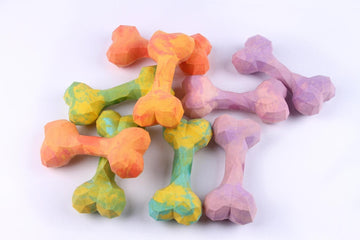 Foamed two-color bones