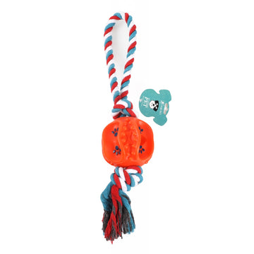 Medium new size footprint ball with rope