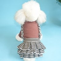 Lace suspender skirt