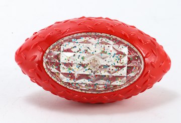 Pearl-encrusted luminous football