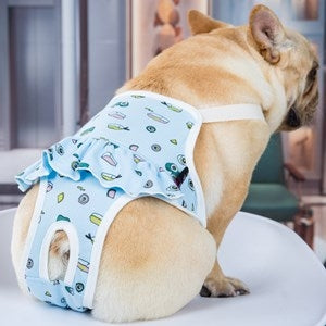 French bulldog physiological pants