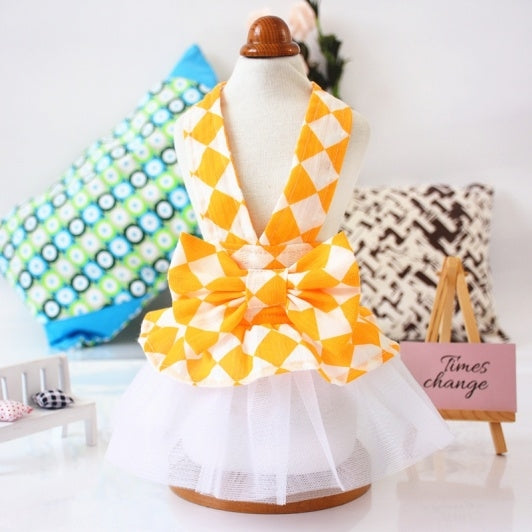 Diamond suspender skirt