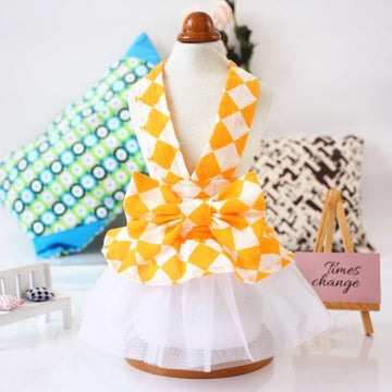 Diamond suspender skirt