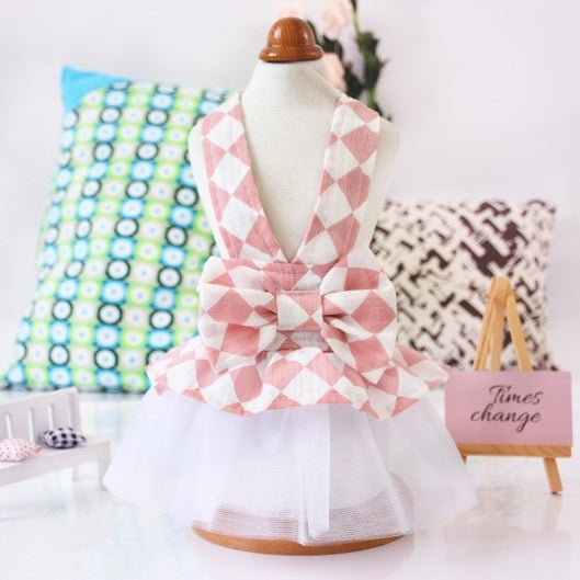 Diamond suspender skirt
