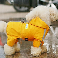Puppy raincoat