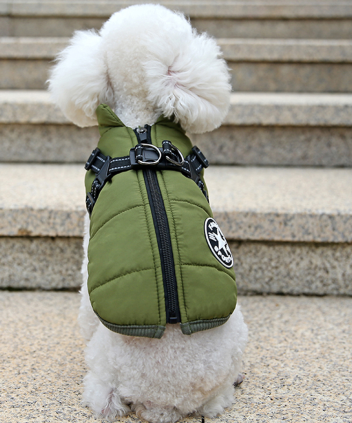 Solid color chest vest