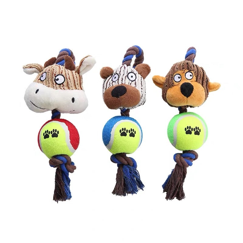 Three types of tennis balls