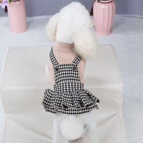 Houndstooth Skirt