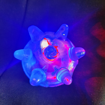 Multi-angle opening leakage and light emission