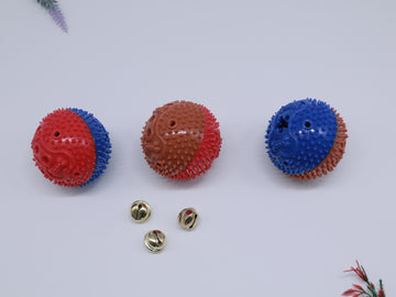 Bell leaking food bone soup burr ball two colors