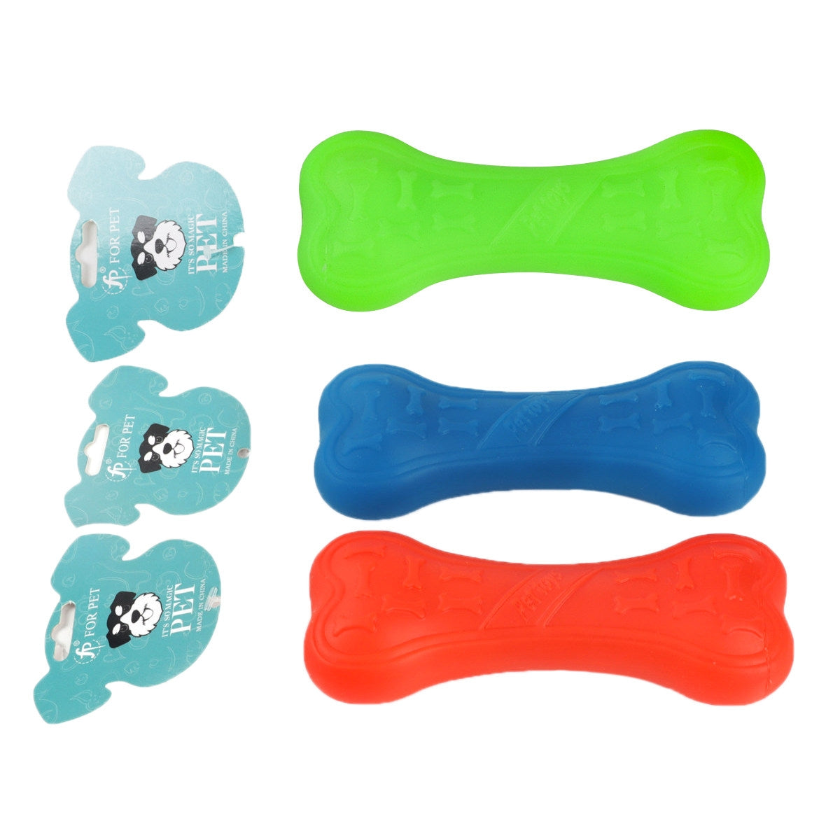 Enamel bone pattern bone