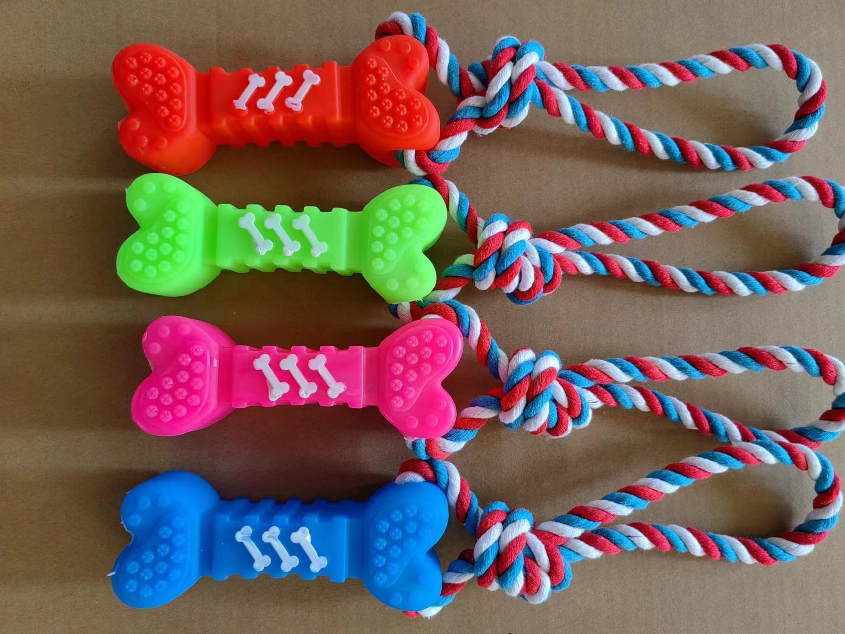 Rope three-bone bone